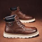 Мужские ботинки Cahhrrn X Martin Boot Men Beige Swinsger - фото 10