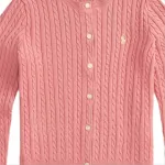 Детский свитер Polo Ralph Lauren, розовый - фото 4