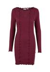 Платье Noisy May Shift dress, Windsor Wine/Bordeaux - фото 7