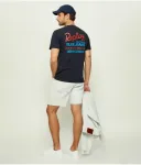 Футболка regular fit Replay, темно-синий - фото 2