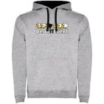 Худи Kruskis Be Different Fish Two-Colour, серый - фото