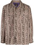 Рубашка с принтом пейсли Needles, коричневый - фото