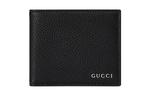 Кожаный бумажник мужской черный GUCCI - фото