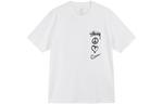 Футболка Nike x Stussy Peace Love Swoosh Asia Sizing, белый - фото