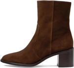 Ботинки Stuart Weitzman Esme Zip Bootie, цвет Walnut/Dark Brown - фото 4