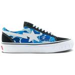 Кроссовки Vans Old Skool  BAPE X  36 'ABC Camo', красный - фото 2