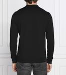 Свитер BOSS BLACK polo regular fit, черный - фото 4
