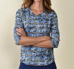 Туника Cape Coral в джинсовом стиле с цветочным принтом Southwind - фото