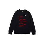 Спортивный свитшот мужской Nike, черный - фото