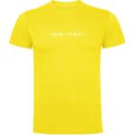 Футболка Kruskis Mountain Heartbeat, желтый - фото