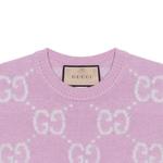 Свитер женский Gucci, розовый / белый - фото 5