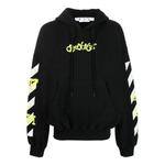 Толстовка diag arrows-logo hoodie Off-White, белый - фото
