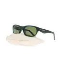 Солнцезащитные очки на подошве Jacquemus, зеленый - фото 4