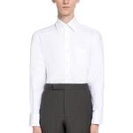 THOM BROWNE Мужская белая рубашка - фото 5