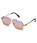 Солнцезащитные очки Versace, золотой - фото