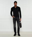 Джинсы мужские Hugo 708 с эффектом потертости, черный - фото 2