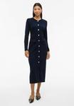 Платье VILA Shirt dress, Navy Blazer/Dark Blue - фото 2