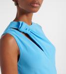 Платье-миди Alma Crêpe Roksanda, Aqua - фото 4