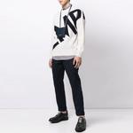 Кашемировый свитер мужской белый EMPORIO ARMANI - фото 5