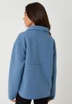 Джемпер Threadbare 1/4 ZIP, Blue - фото 3