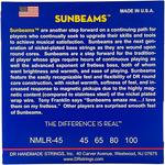 DR Струны Sunbeams NMLR-45 Medium Light 4-струнные басовые струны DR Strings - фото