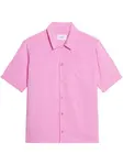 Рубашка с короткими рукавами AMI Paris, розовый - фото