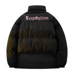 Стеганая куртка унисекс KS, Черный (утолщенный) - фото