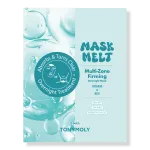 Маска для лица Mask Melt Multi-Zone для лба и шеи TONYMOLY - фото