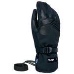 Перчатки кожаные Ranger черные - м Level - фото