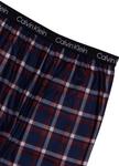 Пижамные брюки Calvin Klein для мальчиков из супермягкой микрофибры с начесом, Navy Urban Plaid - фото 3