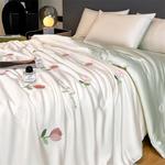 AVIVI Комплект постельного белья 4 предмета, 180x220 см, летнее одеяло - фото 6