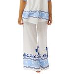 Брюки Rip Curl Santorini Sun Printed, синий - фото 2