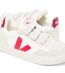 Кожаные кроссовки V-90 Veja Kids, Extra-White_Pekin - фото 5