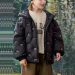 Пуховик для детей 3-7 лет Disney, хаки - фото 6