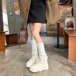 MIS. DANNY Снежные ботинки Women's Black/Beige - фото 3