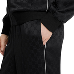 Джаккардовые брюки gg GUCCI, черный - фото 5