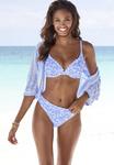 Топ бикини Vivance Bikini top, Himmelblau-Weiß/Light Blue - фото