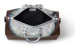 Keepall Bandouliere 35 Metallic Nebula из лакированного полотна LOUIS VUITTON - фото 2