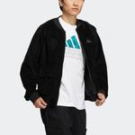 Куртка Adidas St Cord Woven Jacket 'Black', черный - фото 4