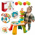 Интерактивный Стол 2В1 Учебная Панель + Башня Горка Для Шаров Inna marka - фото