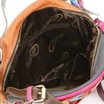 Ameri Кожаная трансформируемая сумка через плечо «Ловец снов» Ameri Leather, цвет Rainbow - фото 5