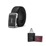 JAGUAR Кожаный ремень мужской, Black - фото