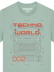 Футболка wat? Apparel T-Shirt Technoworld, цвет Aloe - фото 3