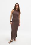 Платье NA-KD Jumper dress, Brown - фото 2