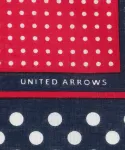 Бандана в горошек United Arrows, цвет Red - фото 4