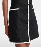 Мини-платье Leria из льна Faithfull, черный - фото 5