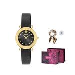 VERSACE Часы Greca Sphere 35mm, White Gold - фото 9