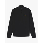 Топ среднего слоя с молнией 1/4 Tech Lyle & Scott, черный как смоль - фото 3