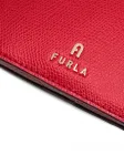 Кошелек с логотипом Furla, красный - фото 3