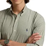 Клетчатая рубашка Polo Ralph Lauren, зеленый - фото 6